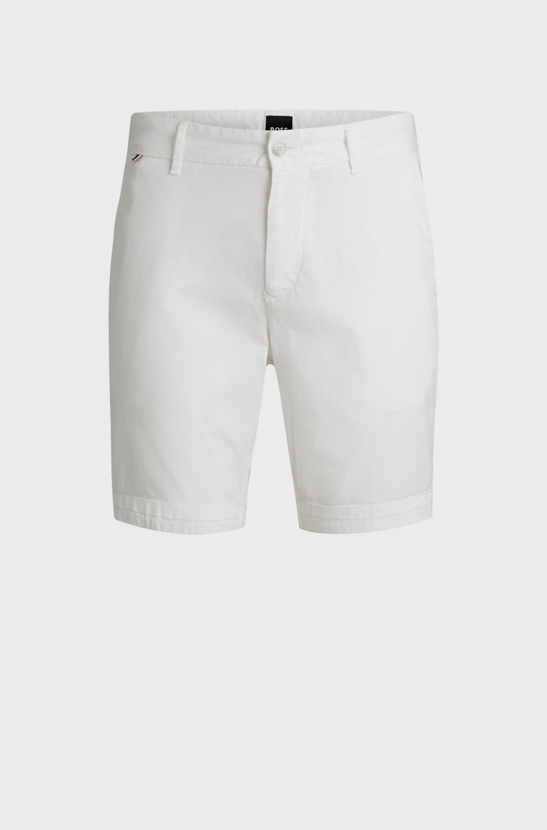 BOSS Shorts Slim Fit in Cotton Mix - H-SLICE-SHORTS1 10267215 01-50540743- Concorde Fashion#color_white-100