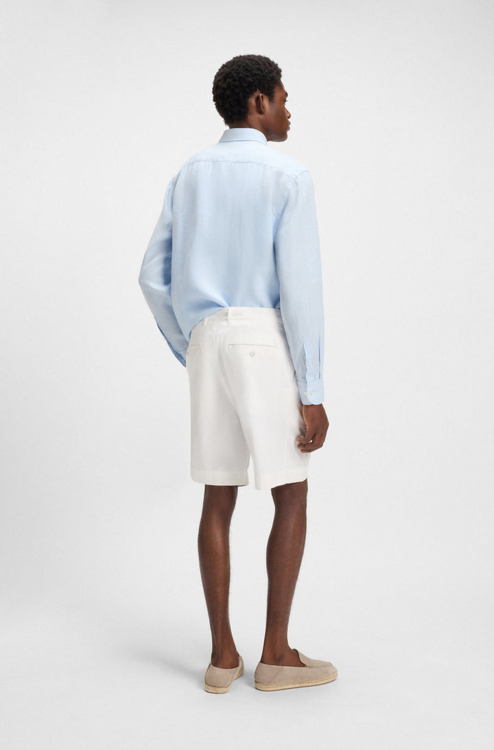 BOSS Shorts Relaxed Fit - C-KAI-DPL-SHORTS 50546320- Concorde Fashion#color_white-100