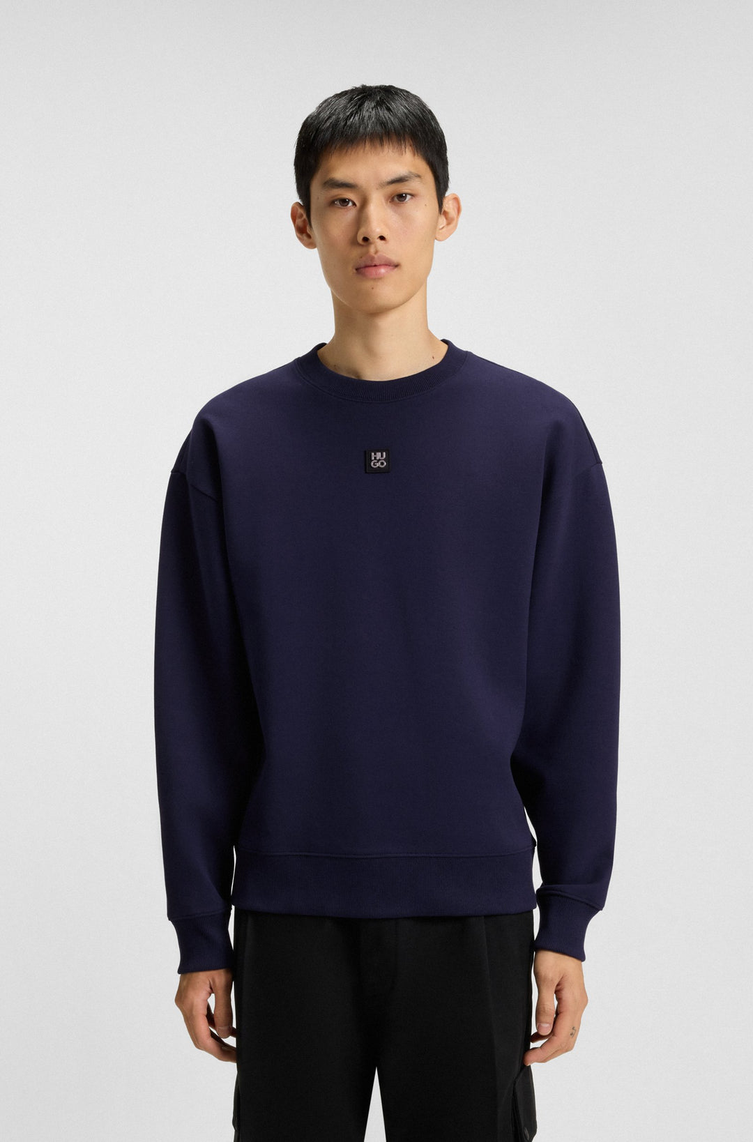 HUGO Sweatshirts Relaxed Fit - DETTIL 50533689- Concorde Fashion#color_navy-418