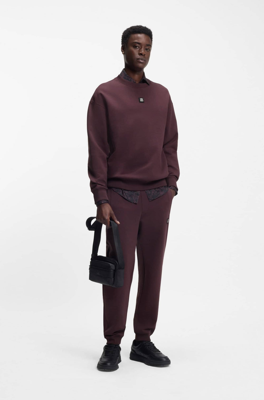 HUGO Sweatshirts Relaxed Fit - DETTIL 50533689- Concorde Fashion#color_brown-249