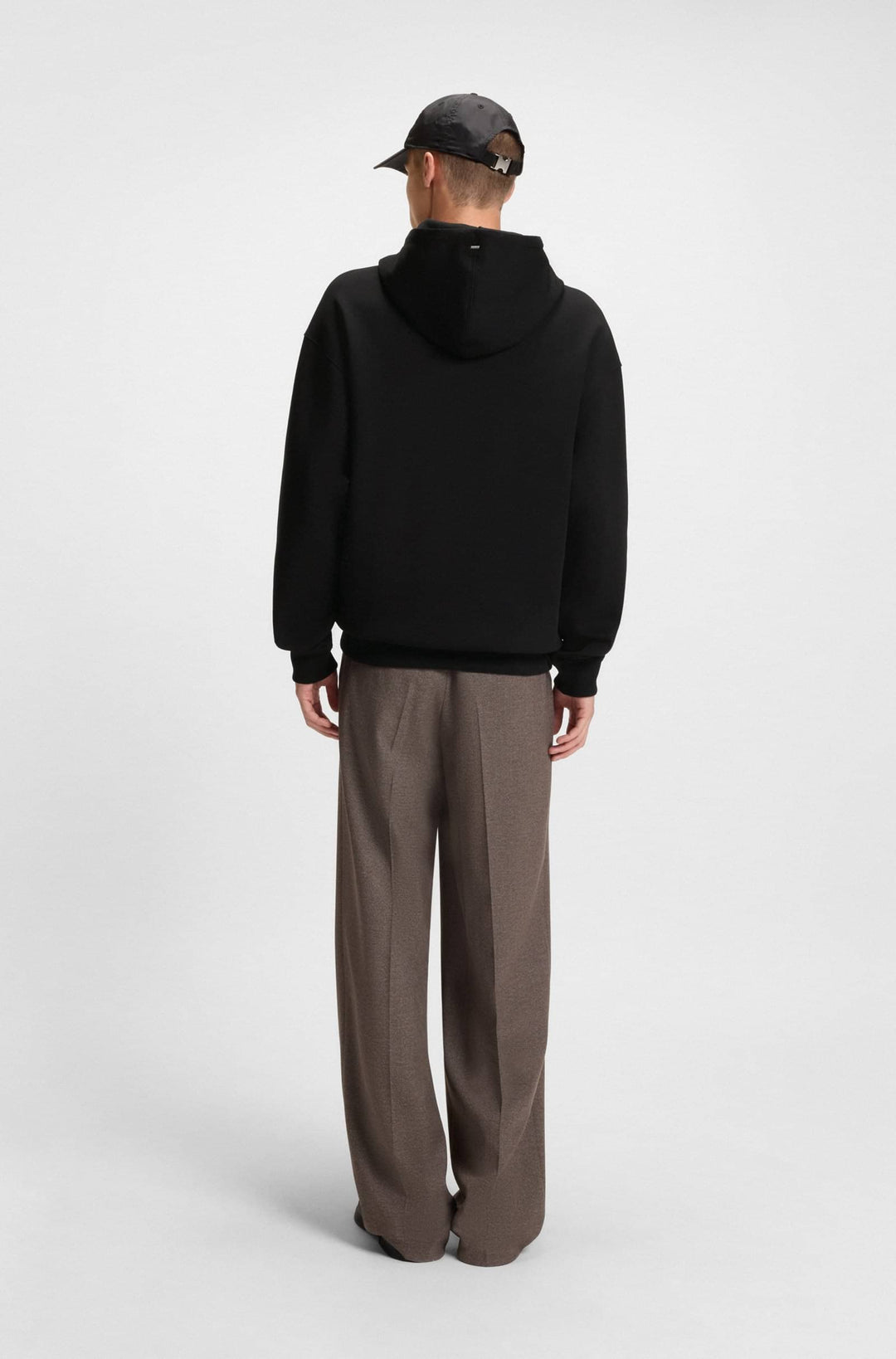 HUGO Hoodies Relaxed Fit - DARGENHOOD 50542583- Concorde Fashion#color_black-001