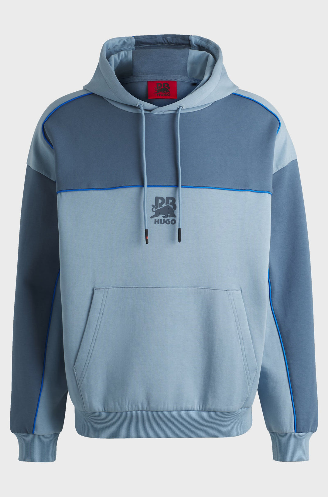 HUGO Hoodies Oversize Fit in Cotton Mix - DILVERSTON_RB 10267272 01-50542808- Concorde Fashion#color_blue-428