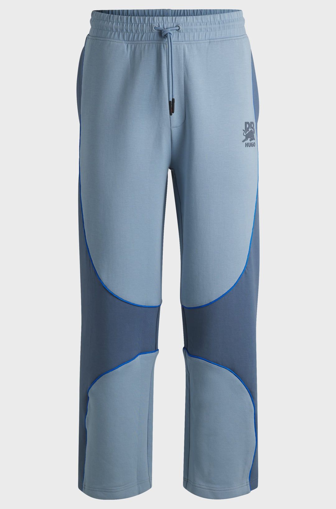 HUGO Jogging Pants Oversize Fit in Cotton Mix - DINODIE_RB 10267272 01-50542822- Concorde Fashion#color_blue-428