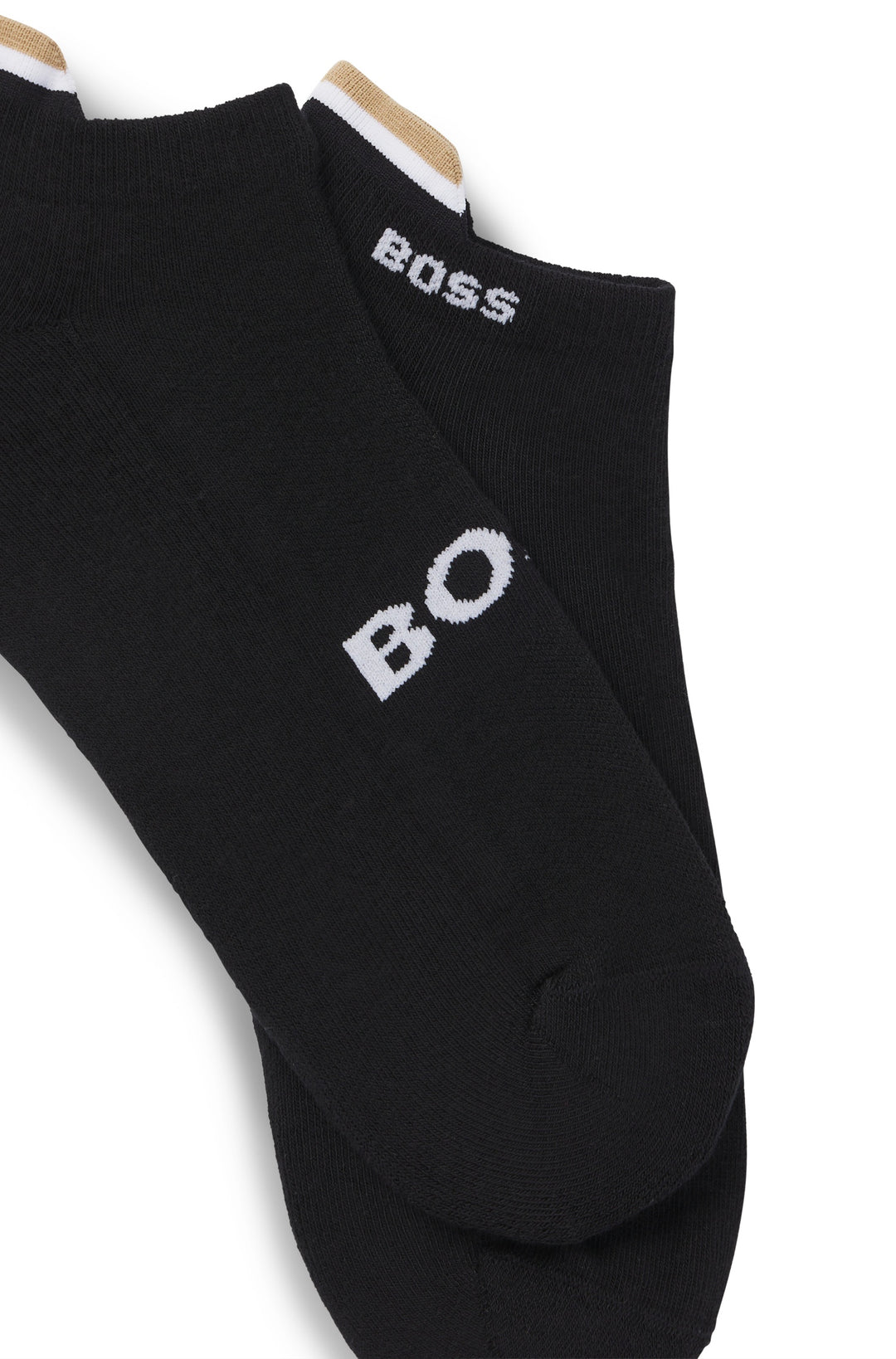 BOSS Socks  in Cotton Mix - 2P AS ICONIC LOOP CC 10267380 01-50531617- Concorde Fashion#color_black-001