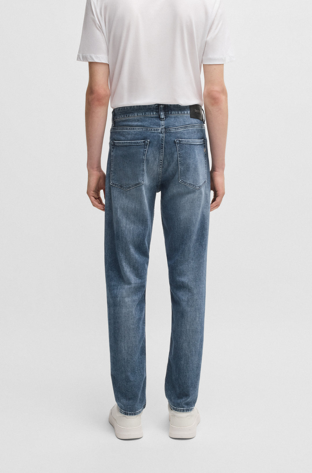 BOSS Jeans Regular Fit in Cotton Mix - C-RE.MAINE 10267733 01-50532595- Concorde Fashion#color_navy-418