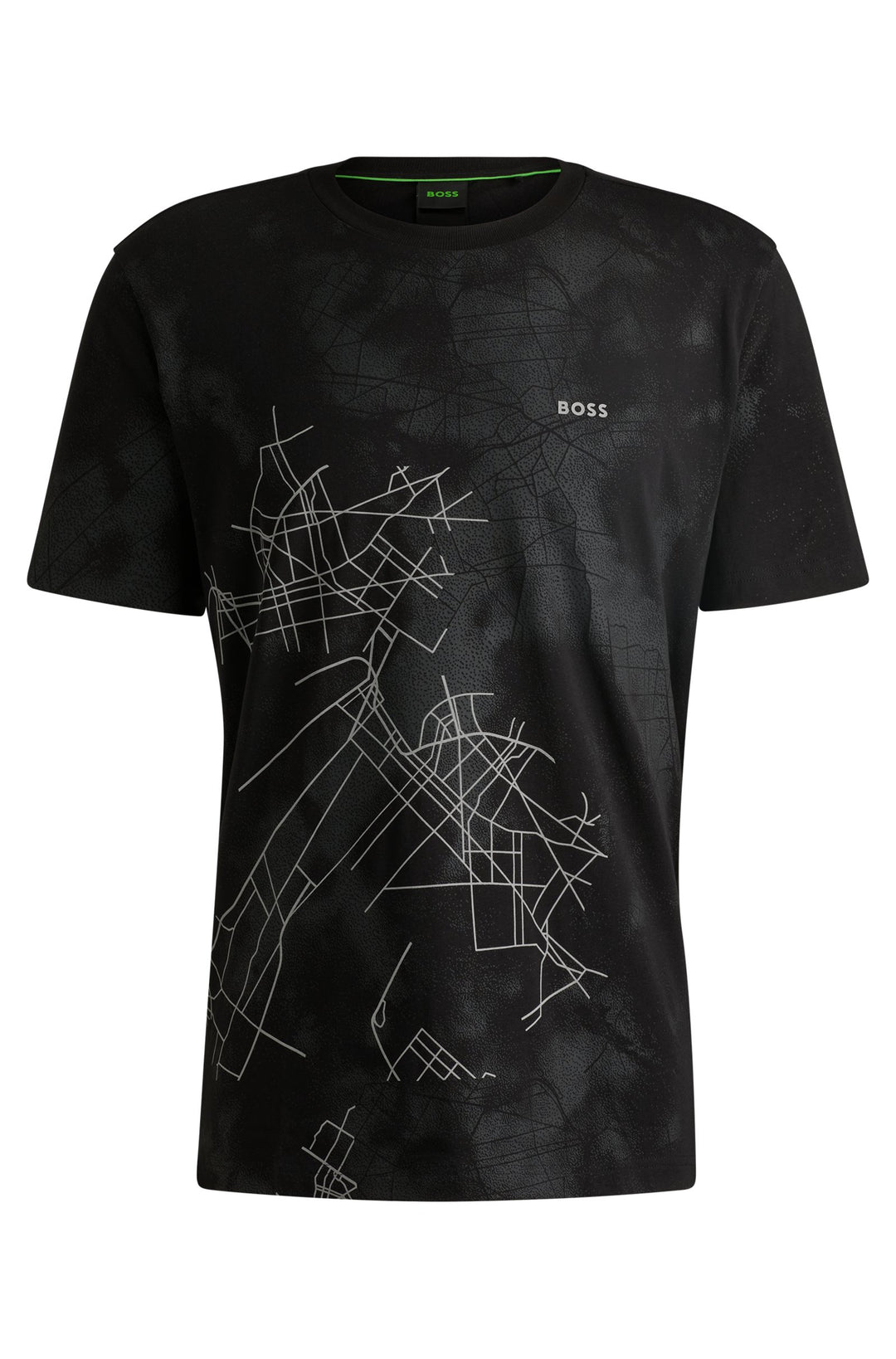 BOSS T-Shirts Relaxed Fit in Cotton Mix - TEE 6 10267889 01-50532432- Concorde Fashion#color_black-001
