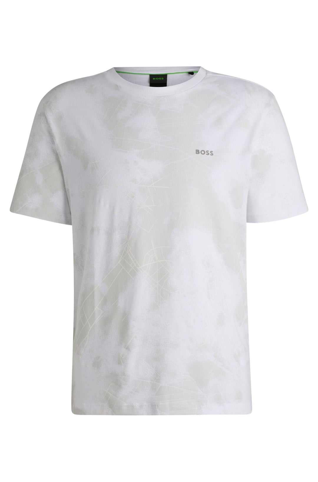 BOSS T-Shirts Relaxed Fit in Cotton Mix - TEE 6 10267889 01-50532432- Concorde Fashion#color_white-100