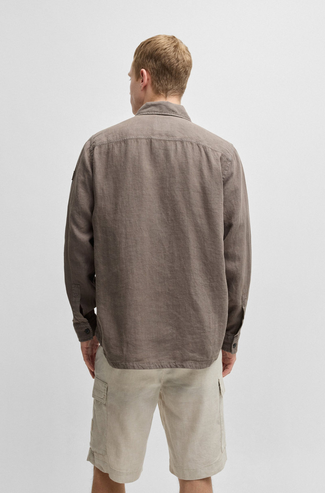 BOSS Casual Shirts Oversize Fit - LOCKY_2_M 50537951- Concorde Fashion#color_beige-294