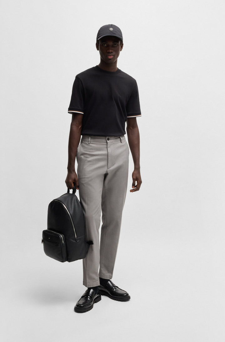 BOSS Trousers Regular Fit in Cotton Mix - H-KANE 10267896 01-50534880- Concorde Fashion#color_grey-029