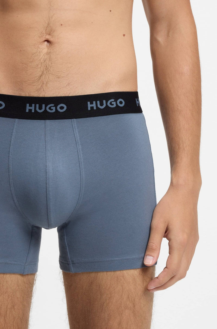 HUGO Boxers  - BOXERBR TRIPLET PACK 50532613- Concorde Fashion#color_assorted-973