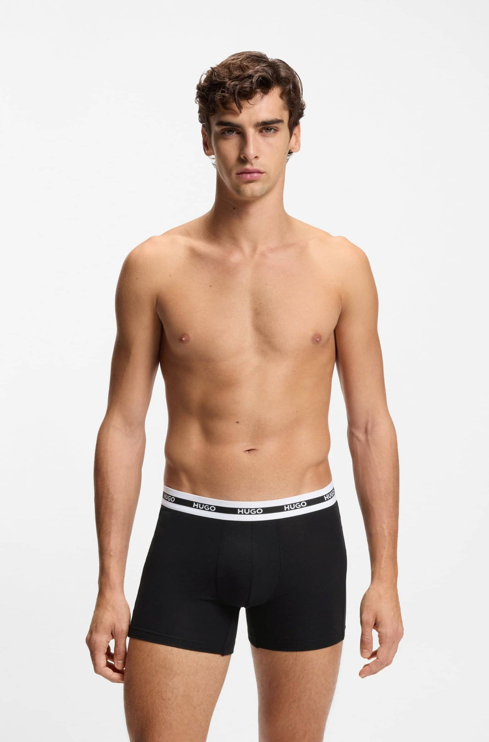HUGO Boxers  - BOXERBR TRIPL PLANET 50534694- Concorde Fashion#color_black-003