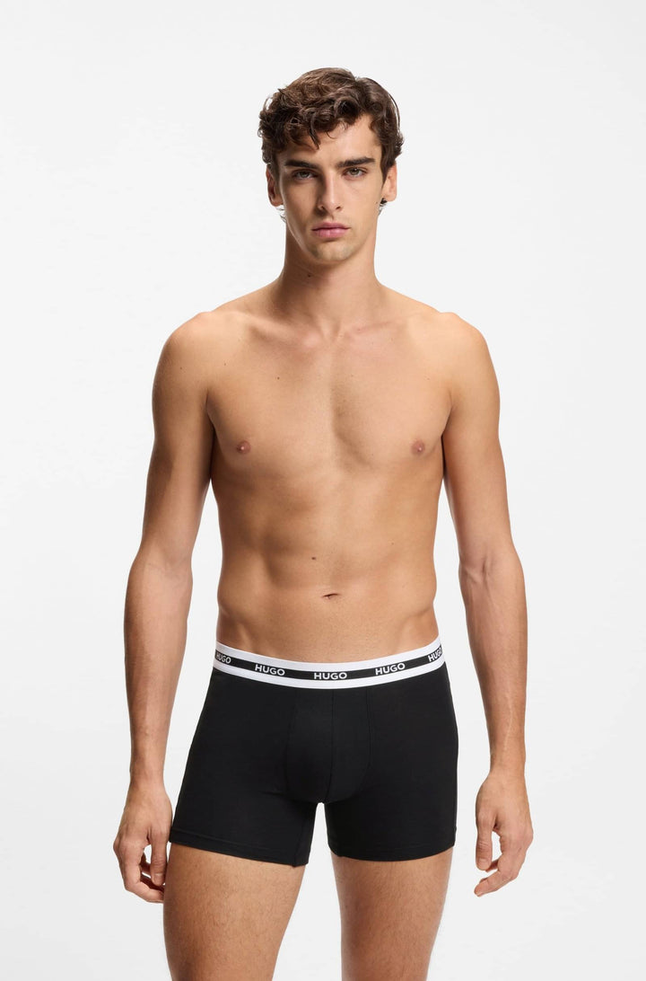 HUGO Boxers  - BOXERBR TRIPL PLANET 50534694- Concorde Fashion#color_black-003