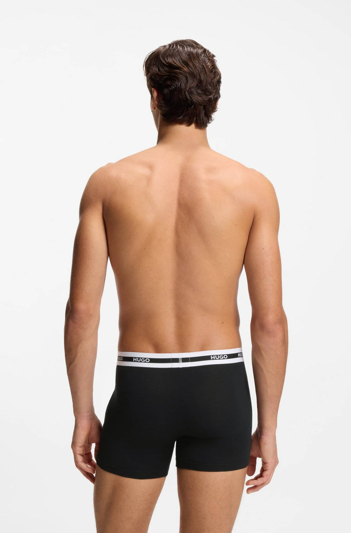 HUGO Boxers  - BOXERBR TRIPL PLANET 50534694- Concorde Fashion#color_black-003