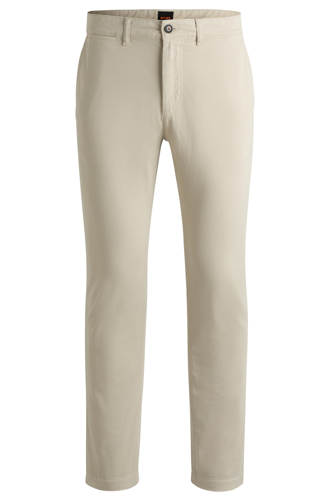 BOSS Trousers Regular Fit in Cotton Mix - CHINO-REGULAR-1 10268092 01-50534378- Concorde Fashion#color_beige-271