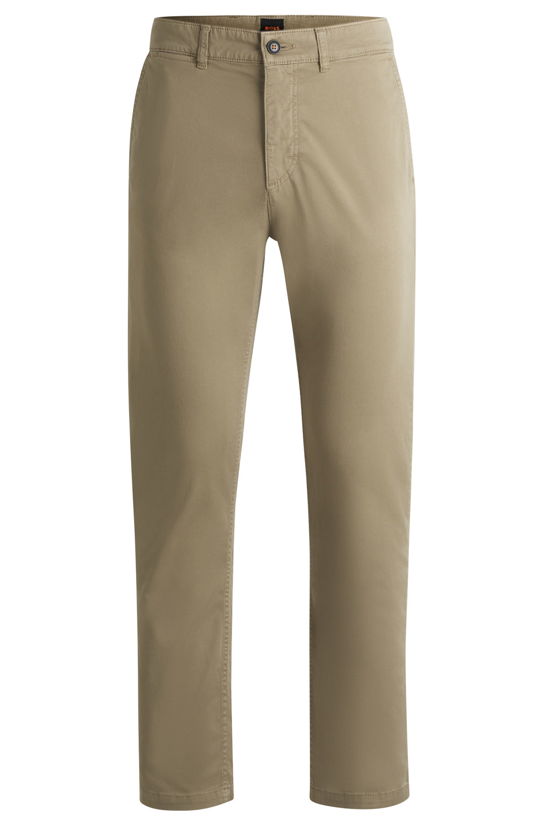 BOSS Trousers Regular Fit in Cotton Mix - CHINO-REGULAR-1 10268092 01-50534378- Concorde Fashion#color_brown-239