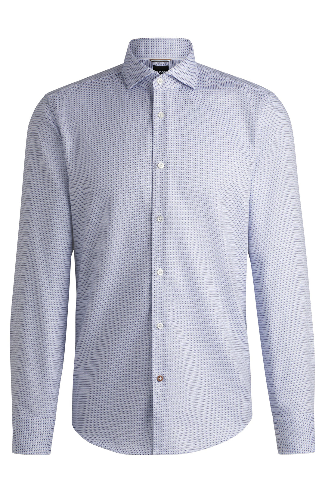 BOSS Formal Shirts Casual Fit in Cotton - C-HAL-SPREAD-C1-223 10268161 01-50533712- Concorde Fashion#color_blue-425