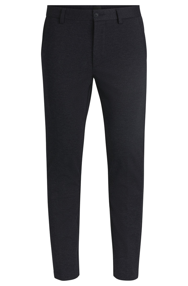 BOSS Trousers Slim Fit in synthetic - P-KAITON 10268198 01-50530871- Concorde Fashion#color_navy-404