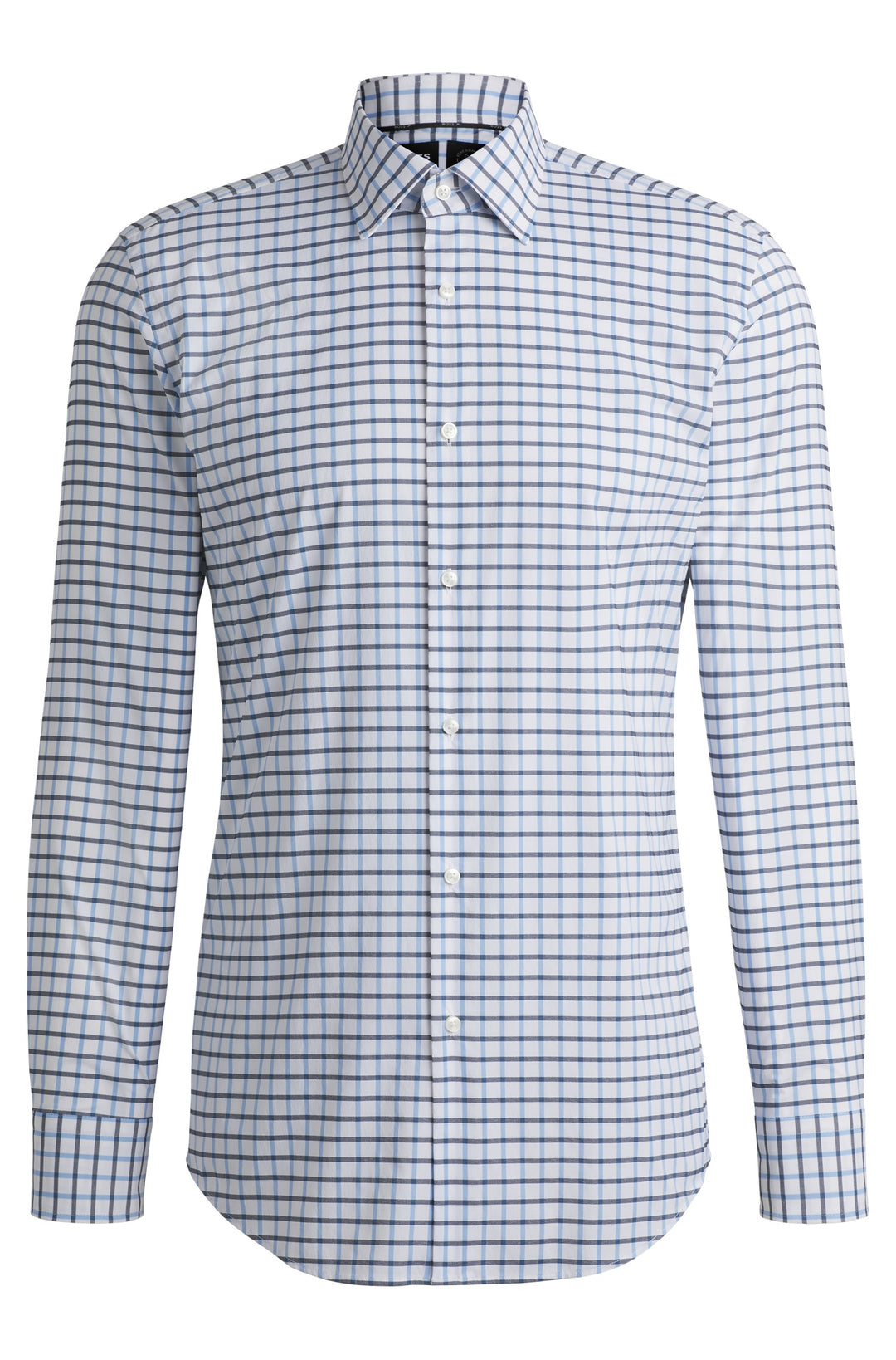 BOSS Formal Shirts Slim Fit in synthetic - P-HANK-KENT-C1-222 10268253 01-50535414- Concorde Fashion#color_blue-450