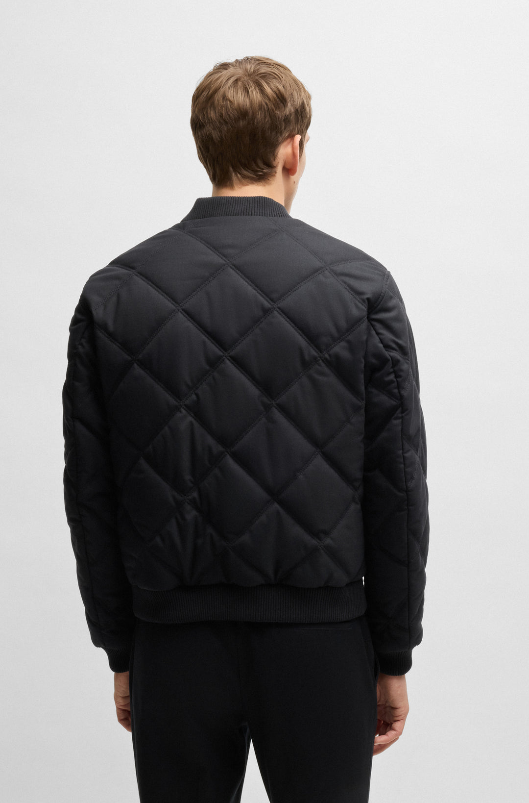 BOSS Casual Jackets Regular Fit in Polyester Mix - C-CONTER 10268300 01-50530346- Concorde Fashion#color_black-001