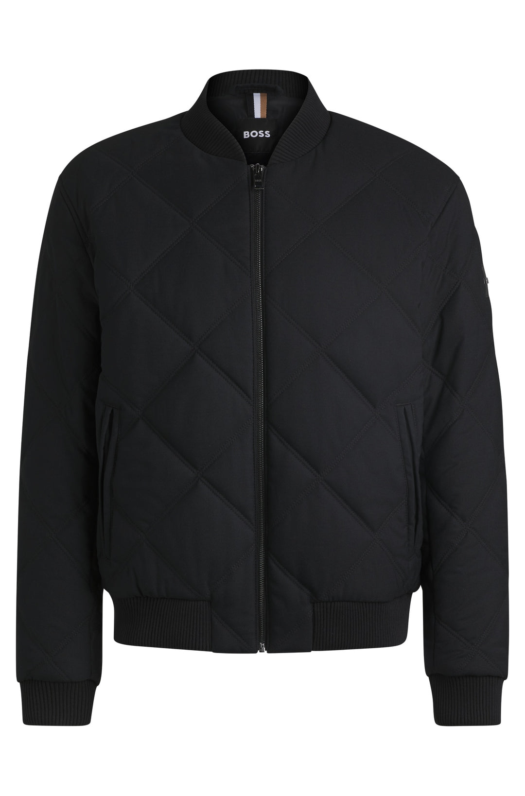 BOSS Casual Jackets Regular Fit in Polyester Mix - C-CONTER 10268300 01-50530346- Concorde Fashion#color_black-001