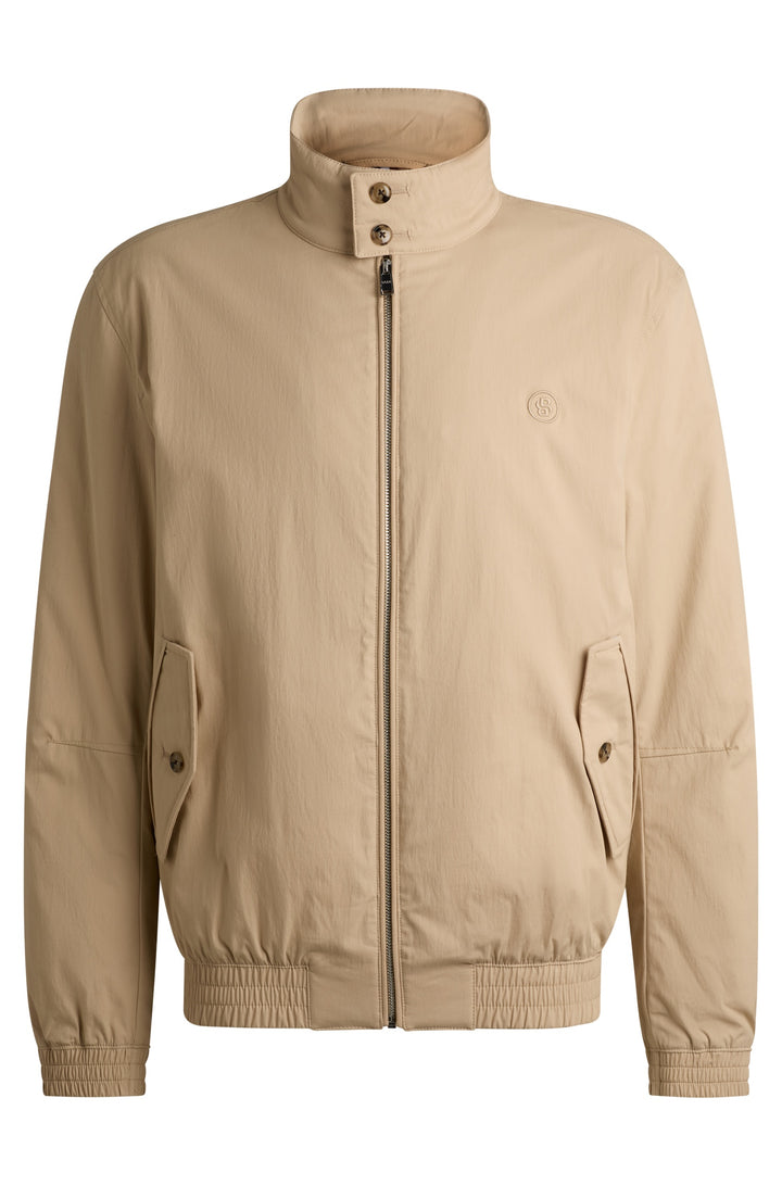 BOSS Casual Jackets Regular Fit in Cotton Mix - H-COINER 10268542 01-50531233- Concorde Fashion#color_beige-275