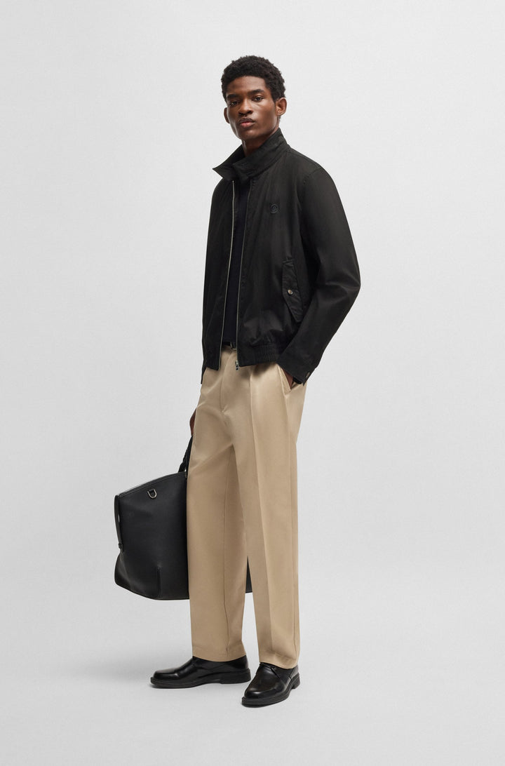 BOSS Casual Jackets Regular Fit in Cotton Mix - H-COINER2 10268542 01-50540378- Concorde Fashion#color_black-001