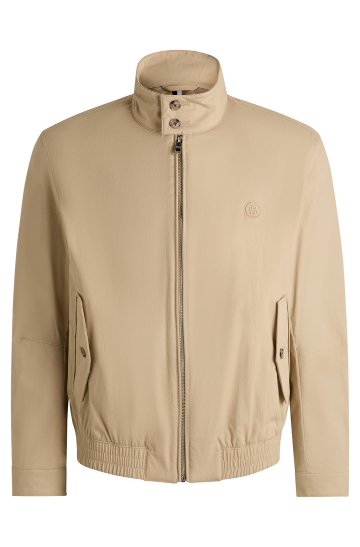 BOSS Casual Jackets Regular Fit in Cotton Mix - H-COINER2 10268542 01-50540378- Concorde Fashion#color_beige-275