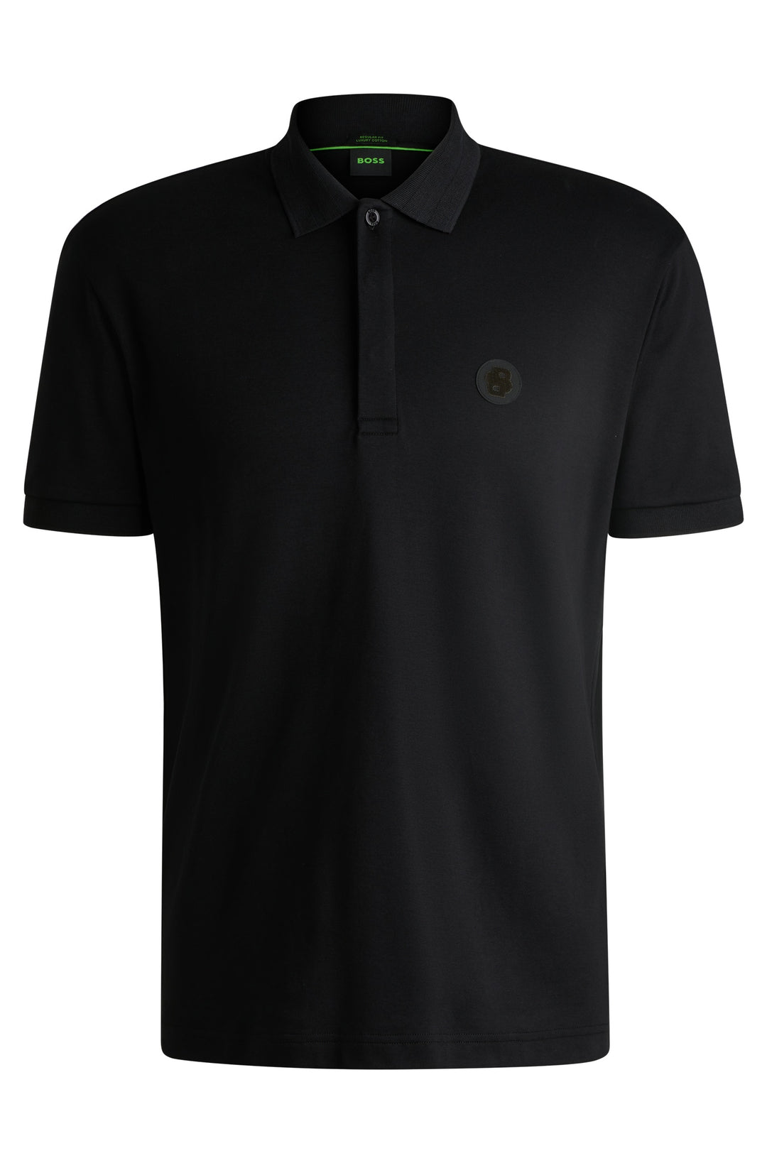 BOSS Polos Regular Fit in Cotton - PADDY TL 10268635 01-50533273- Concorde Fashion#color_black-001