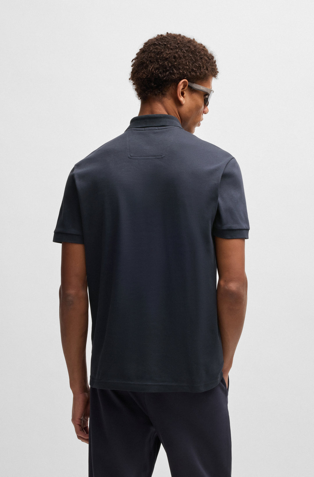 BOSS Polos Regular Fit in Cotton - PADDY TL 10268635 01-50533273- Concorde Fashion#color_navy-402