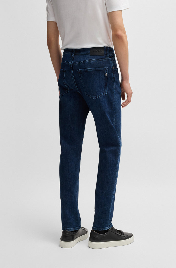BOSS Jeans Regular Fit in Cotton Mix - P-RE.MAINE 10268787 01-50533034- Concorde Fashion#color_blue-421