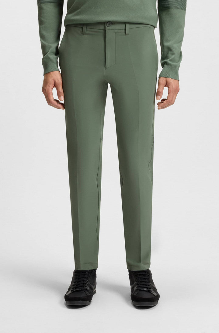 BOSS Trousers Slim Fit - T_COMMUTER-SLIM 50534303- Concorde Fashion#color_green-358