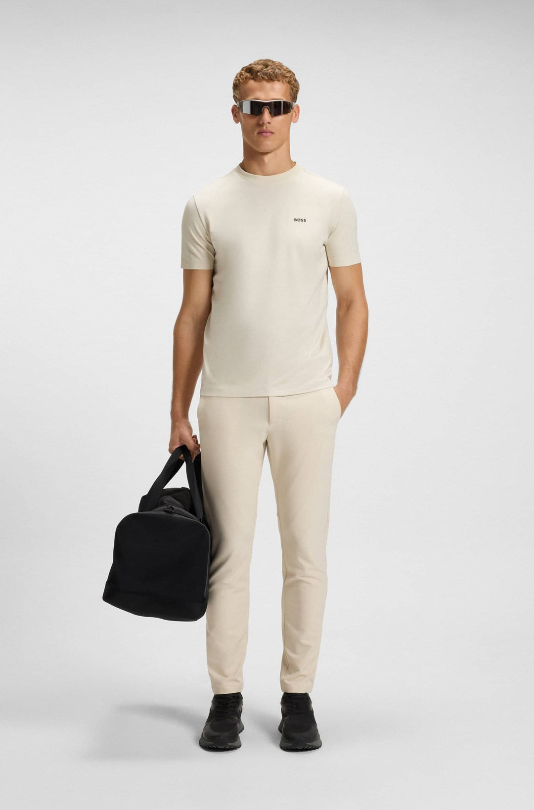 BOSS Trousers Slim Fit - T_COMMUTER-SLIM 50534303- Concorde Fashion#color_white-131