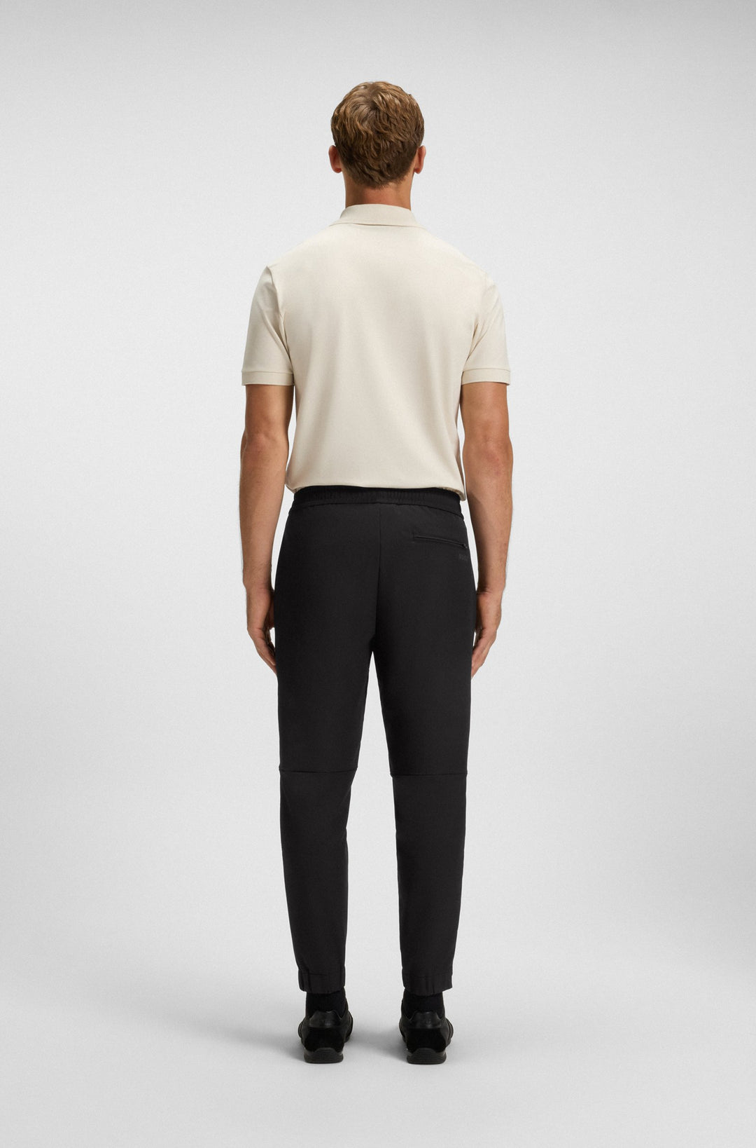 BOSS Trousers Tapered Fit - T_FLEX 50534313- Concorde Fashion#color_black-001