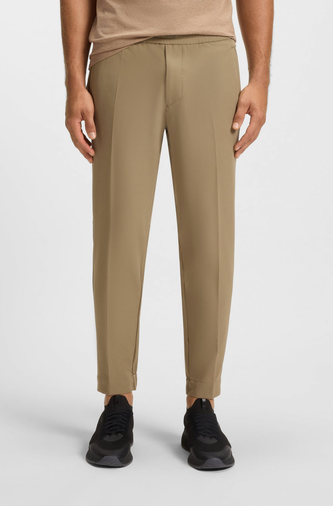 BOSS Trousers Tapered Fit - T_FLEX 50534313- Concorde Fashion#color_green-334