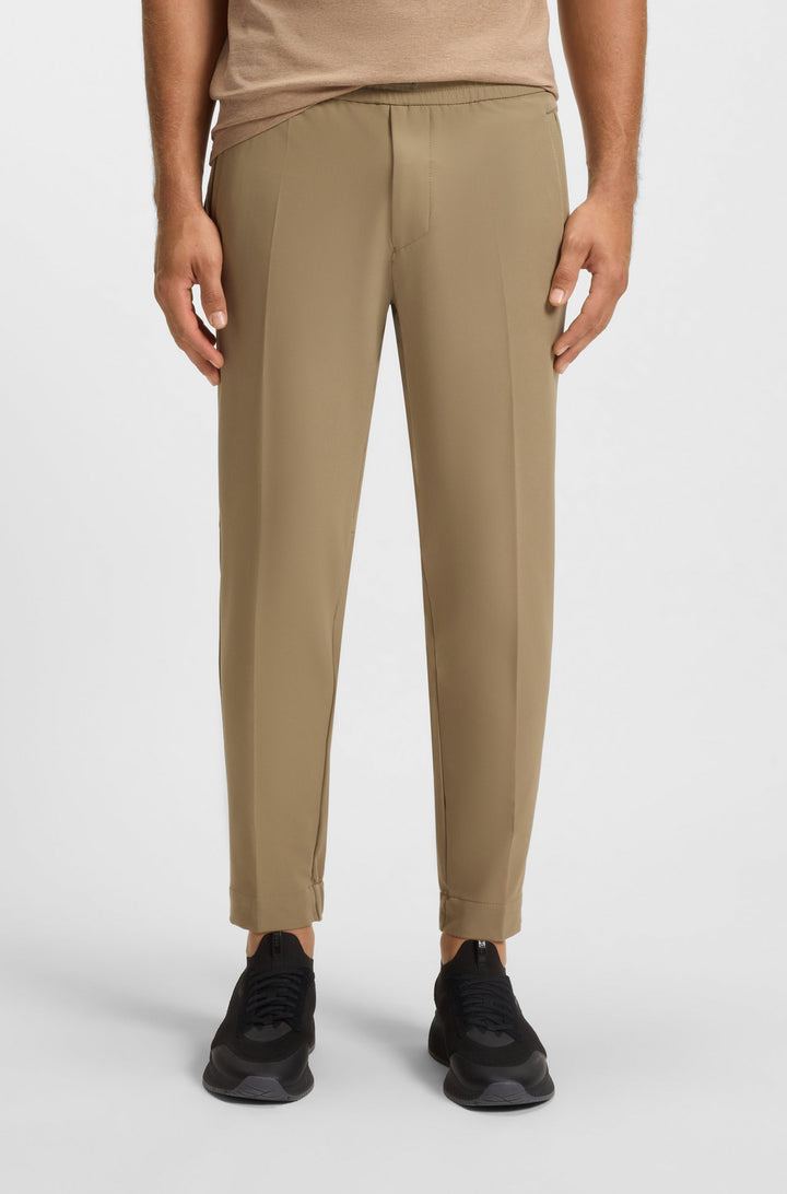 BOSS Trousers Tapered Fit - T_FLEX 50534313- Concorde Fashion#color_green-334