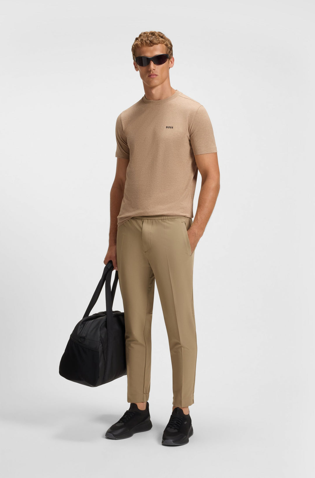 BOSS Trousers Tapered Fit - T_FLEX 50534313- Concorde Fashion#color_green-334