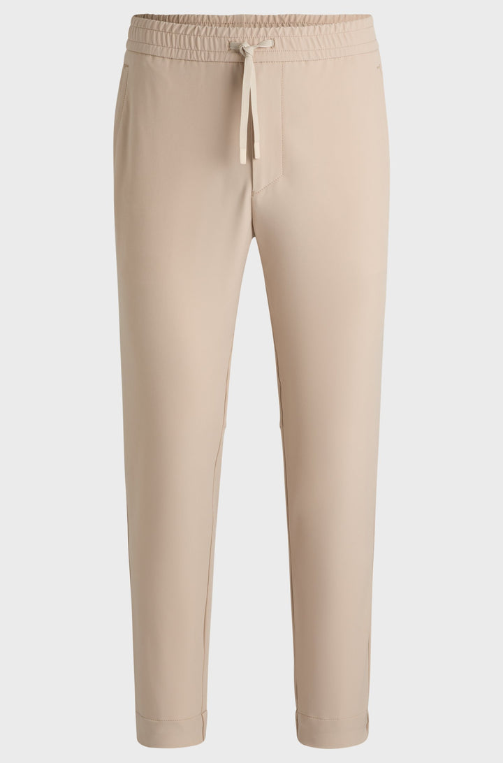 BOSS Trousers Tapered Fit - T_FLEX 50534313- Concorde Fashion#color_beige-269