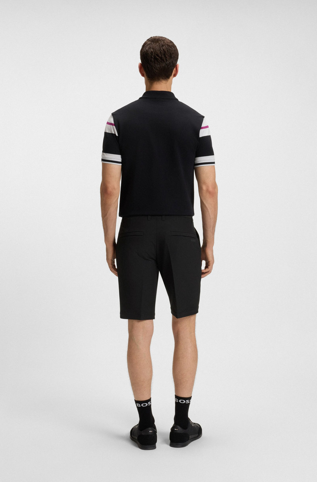 BOSS Shorts Slim Fit - S_COMMUTER_10.5 INCH 50540337- Concorde Fashion#color_black-001