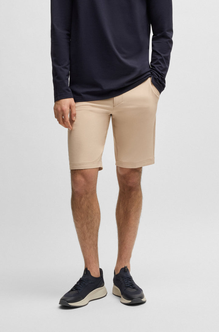 BOSS Shorts Slim Fit - S_COMMUTER_10.5 INCH 50540337- Concorde Fashion#color_beige-269