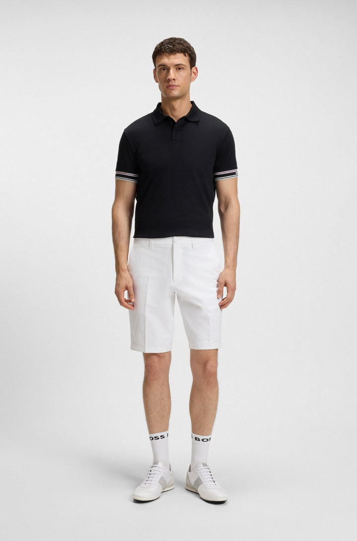 BOSS Shorts Slim Fit - S_COMMUTER_10.5 INCH 50540337- Concorde Fashion#color_white-100