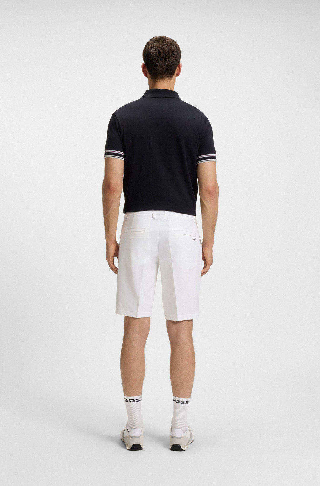 BOSS Shorts Slim Fit - S_COMMUTER_10.5 INCH 50540337- Concorde Fashion#color_white-100