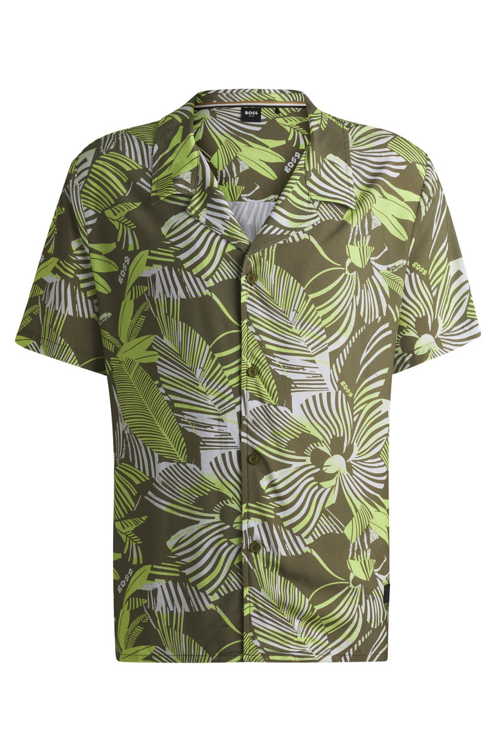 BOSS T-Shirts  - BEACH SHIRT 50535793- Concorde Fashion#color_green-311