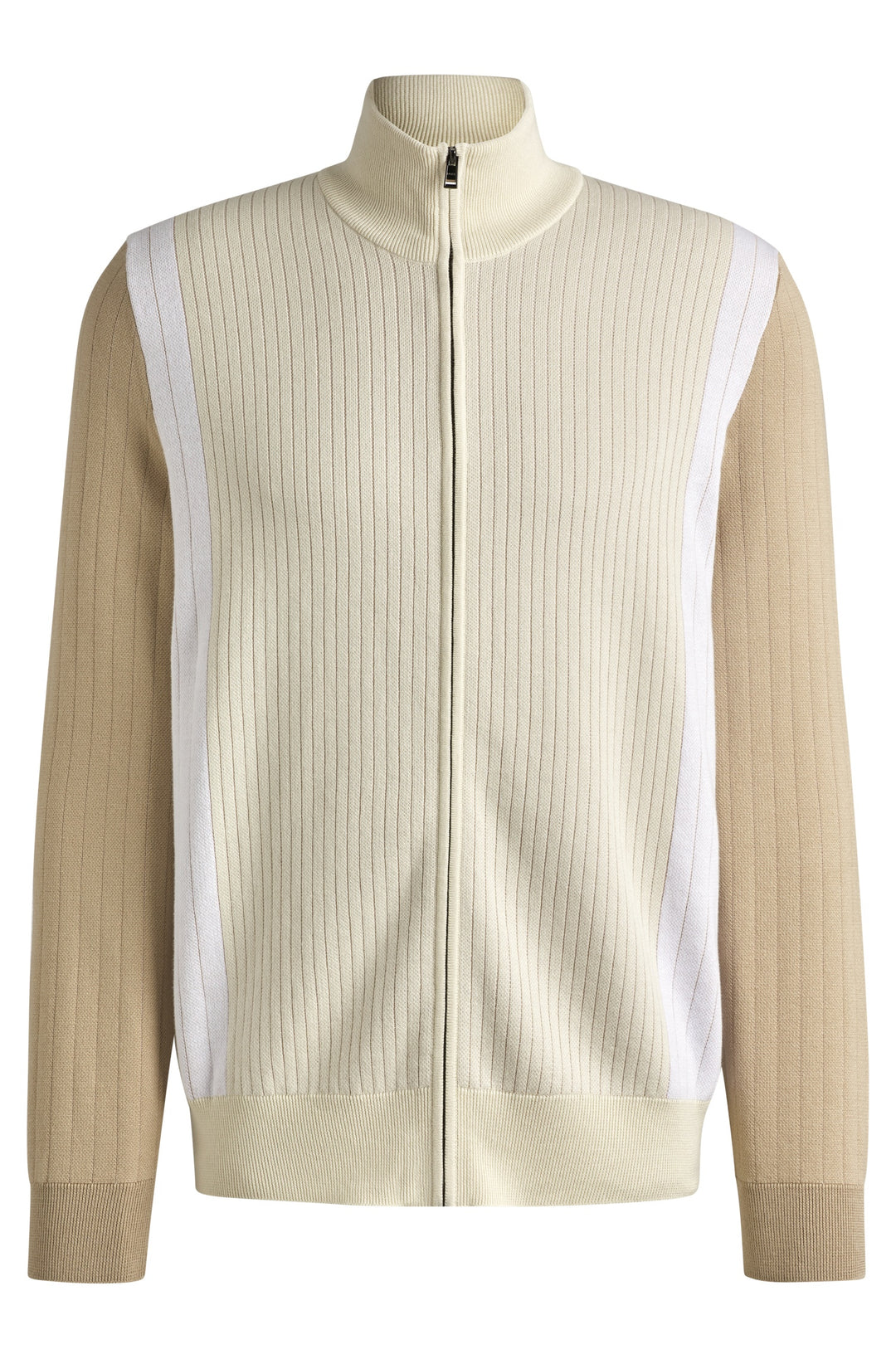 BOSS Sweaters Regular Fit in Cotton - H-BEJINO 10268926 01-50534403- Concorde Fashion#color_white-131