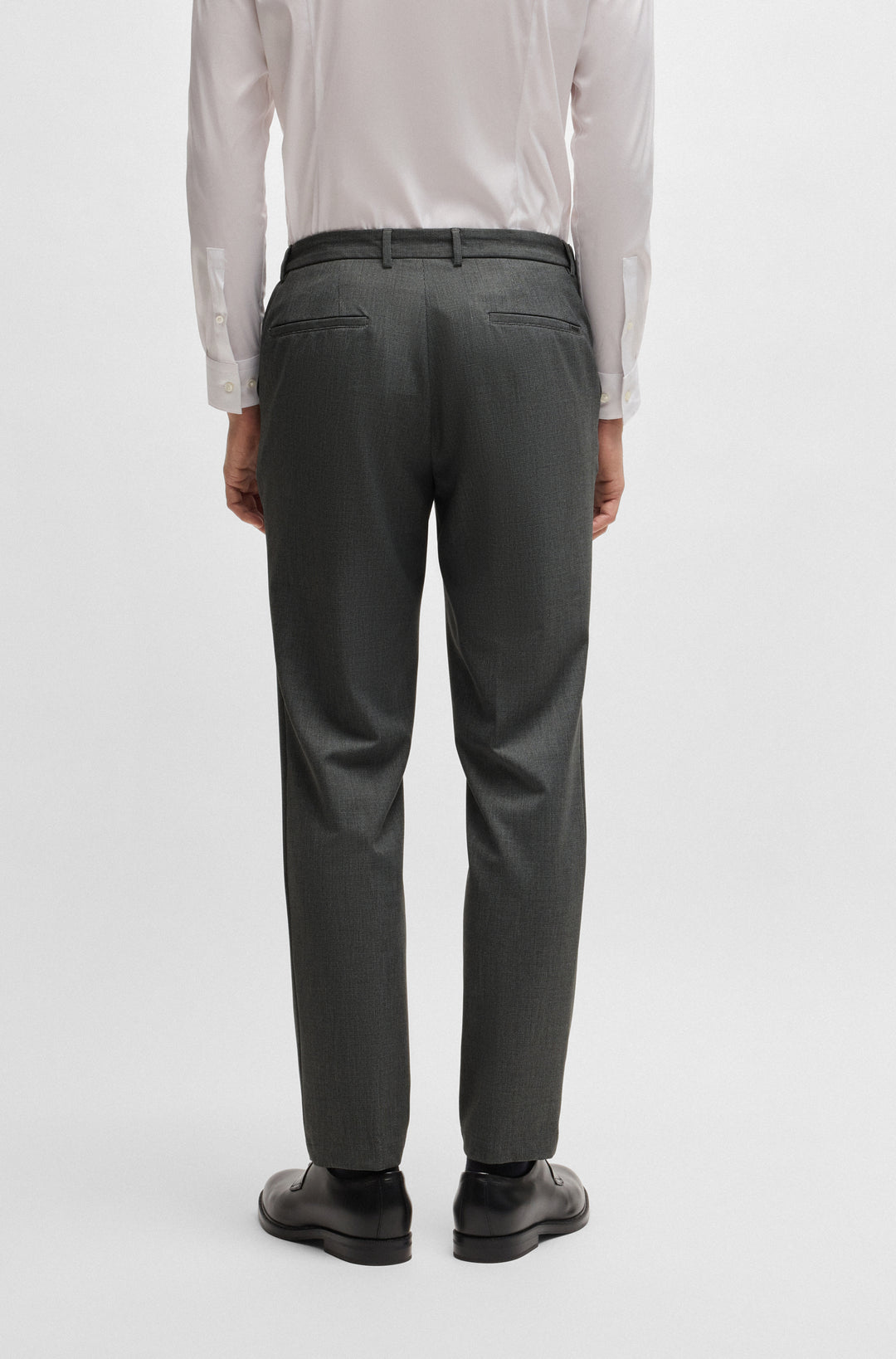 BOSS Trousers  in Polyester Mix - P-GENIUS-EL-WG-251F 10269003 01-50534613- Concorde Fashion#color_grey-030
