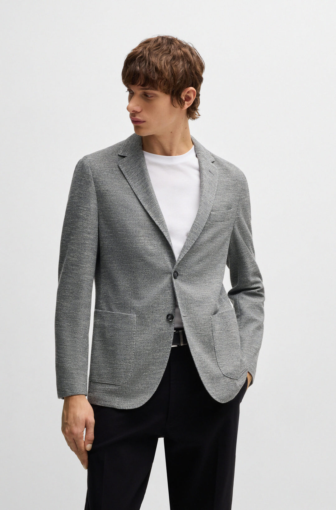 BOSS Blazers Regular Fit in Polyester Mix - C-JAYE-J-241 10269011 01-50537478- Concorde Fashion#color_grey-030