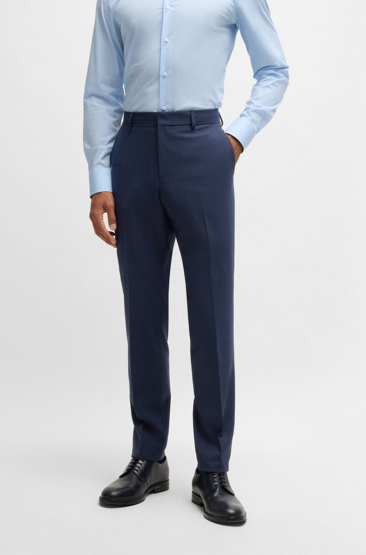 BOSS Suits  in Polyester Mix - H-HOUSTON-3PCS-251 10269016 01-50534887- Concorde Fashion#color_navy-404