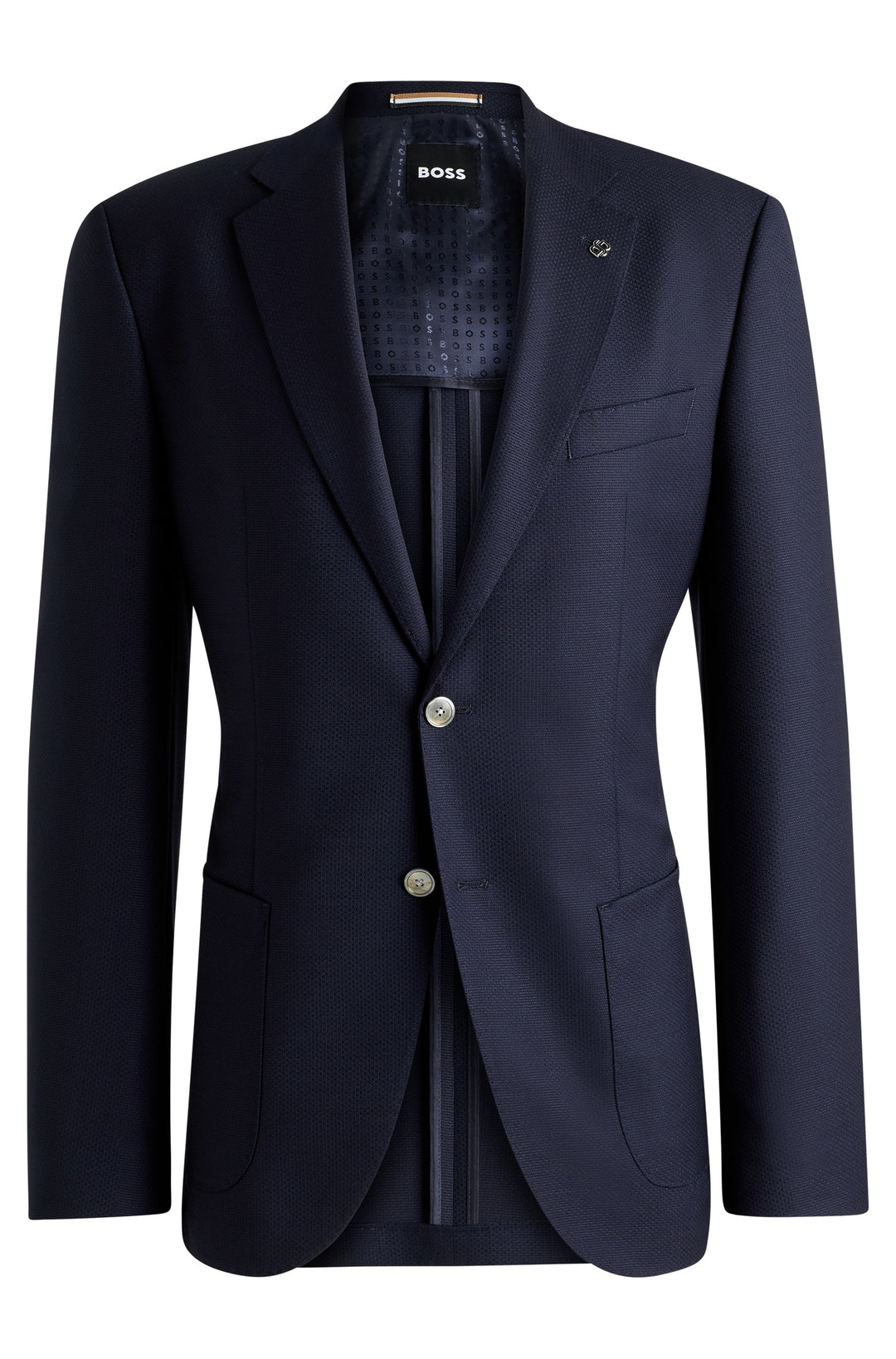 BOSS Blazers Regular Fit in Wool - H-JANSON-233 10269022 01-50535049- Concorde Fashion#color_navy-404