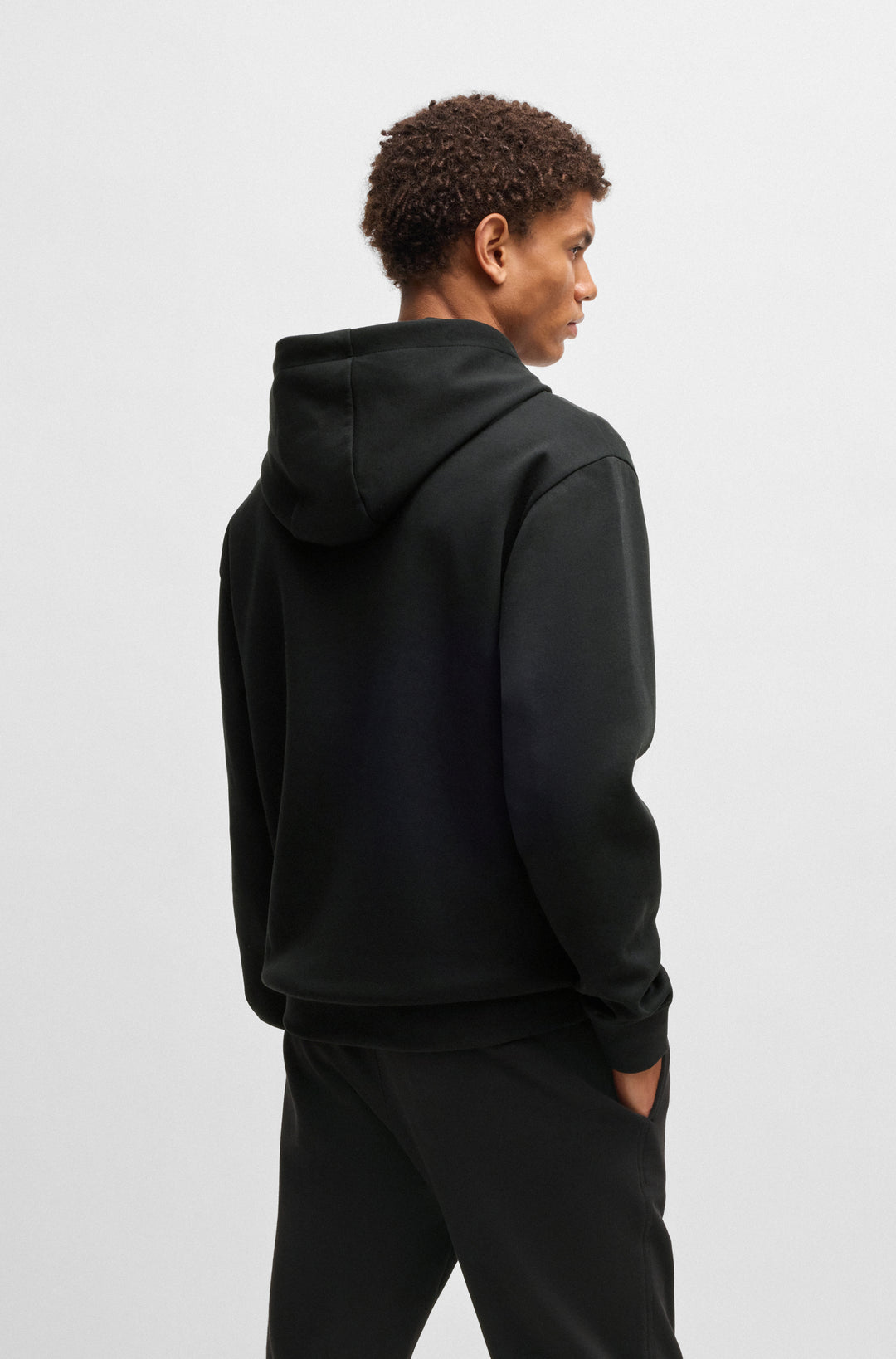 BOSS Hoodies  in Cotton Mix - WARNER_NFL 10269051 01-50535122- Concorde Fashion#color_black-001