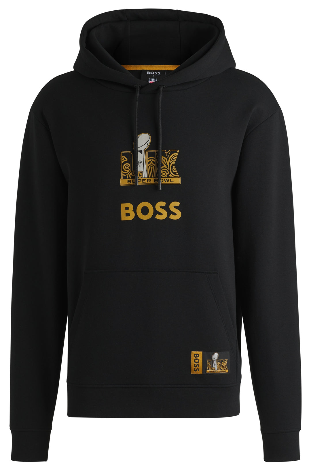 BOSS Hoodies  in Cotton Mix - WARNER_NFL 10269051 01-50535122- Concorde Fashion#color_black-001