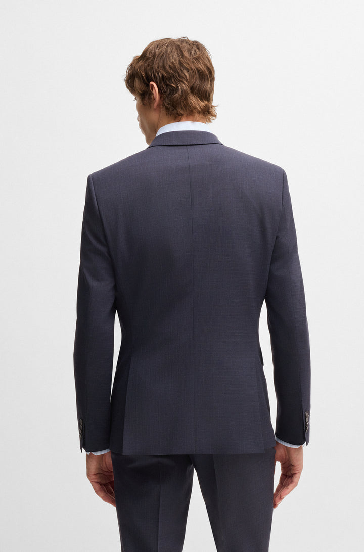 BOSS Suits Slim Fit in Polyester Mix - H-HUGE-2PCS-224 10269057 01-50534914- Concorde Fashion#color_navy-404
